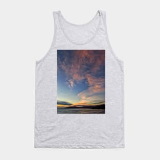 Pastel clouds at twilight Tank Top
